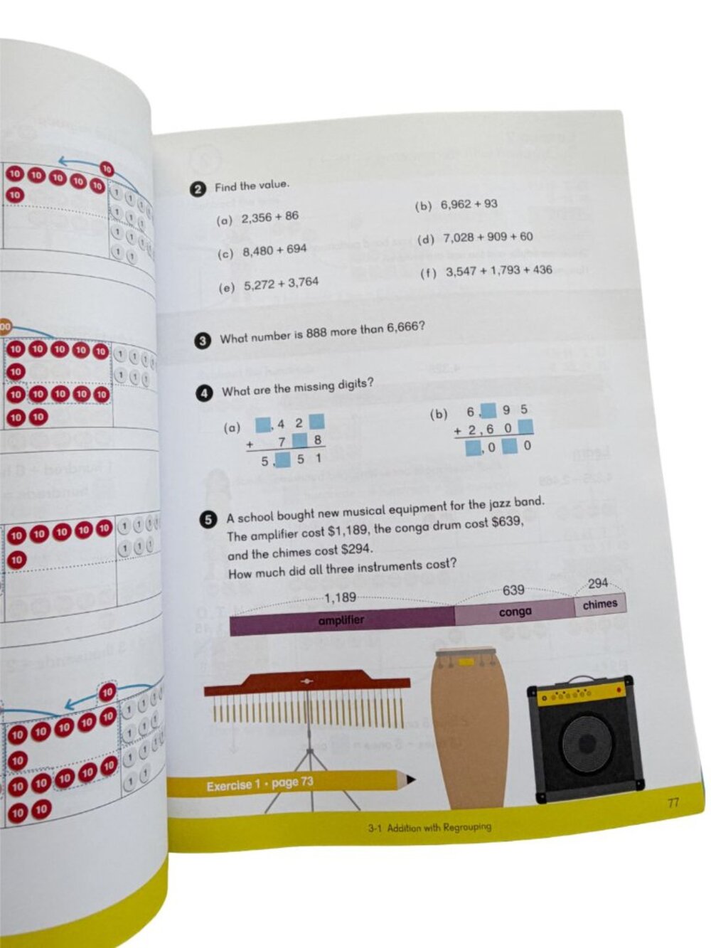 Singapore Math Dimensions Math Textbook 3A Paperback Homeschool - Picture 2 of 4